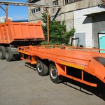 фото Низкорамный прицеп для перевозки дорожно-строительной спец техники массой до 6 тонн